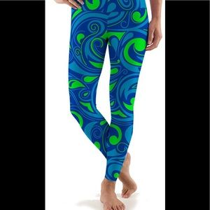 Loudmouth “SPLASH” Leggings - SMALL
